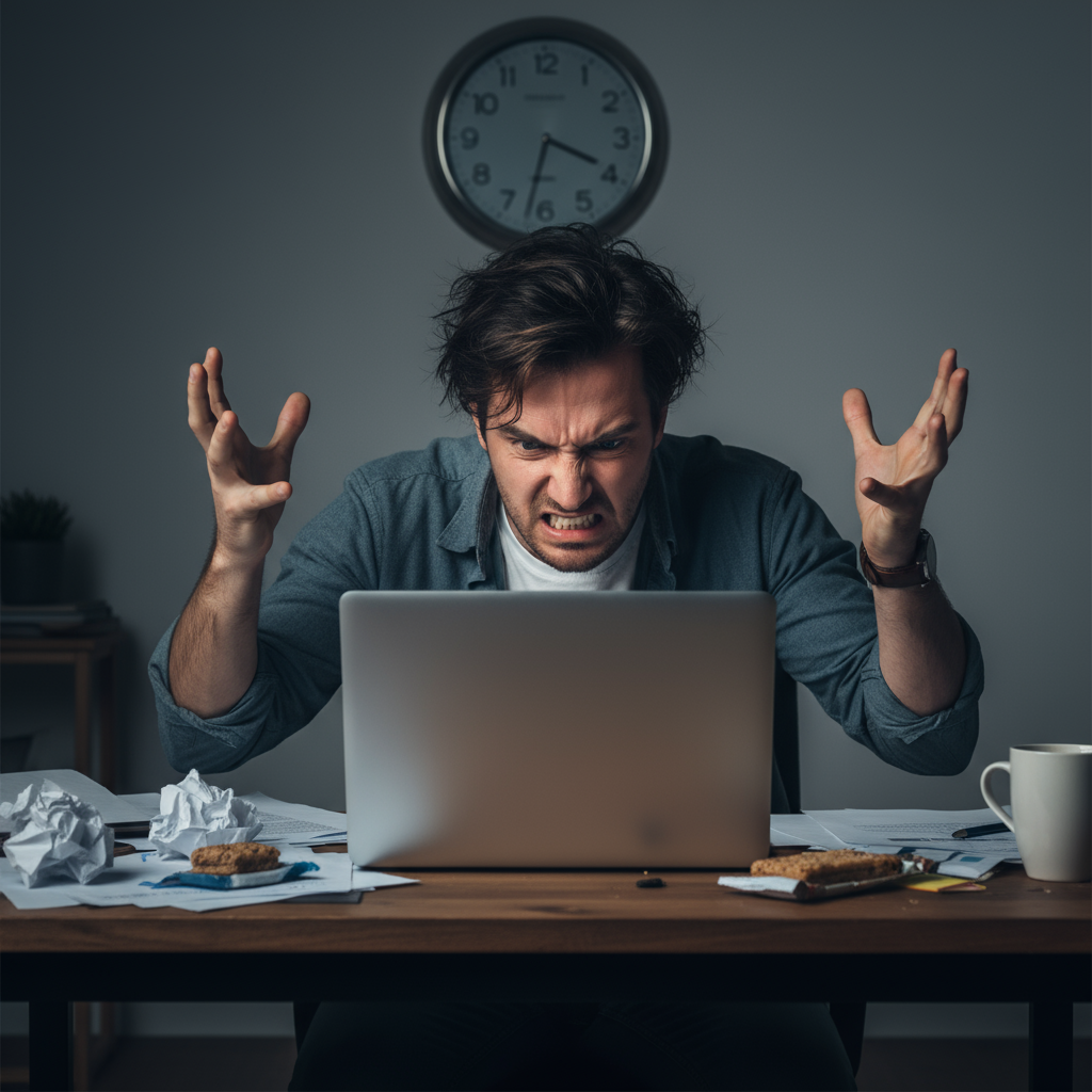 Frustrated entrepreneur